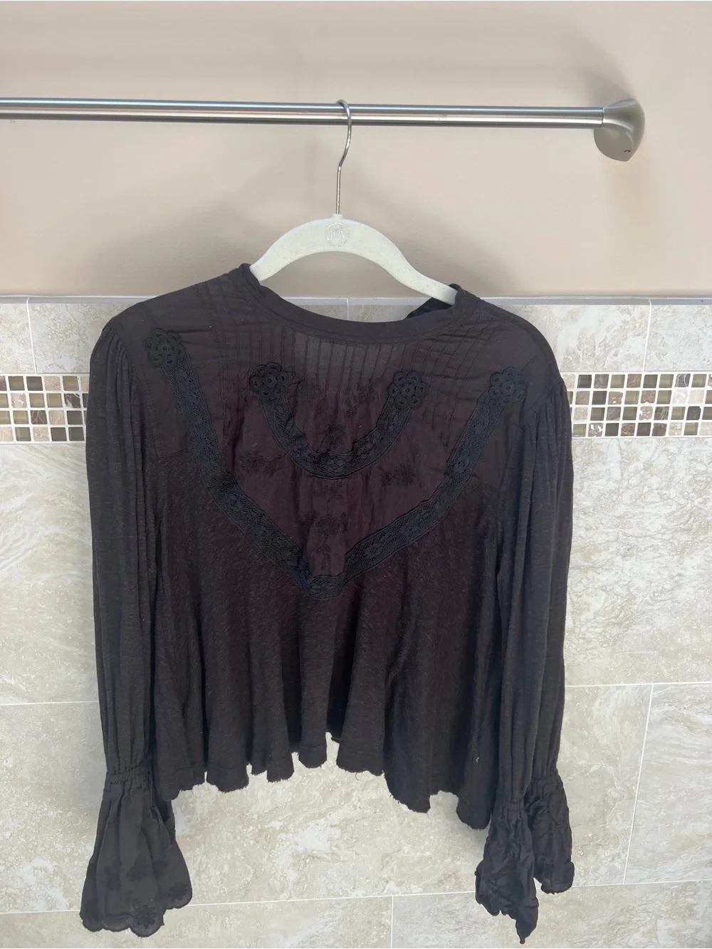 Free people lace blouse